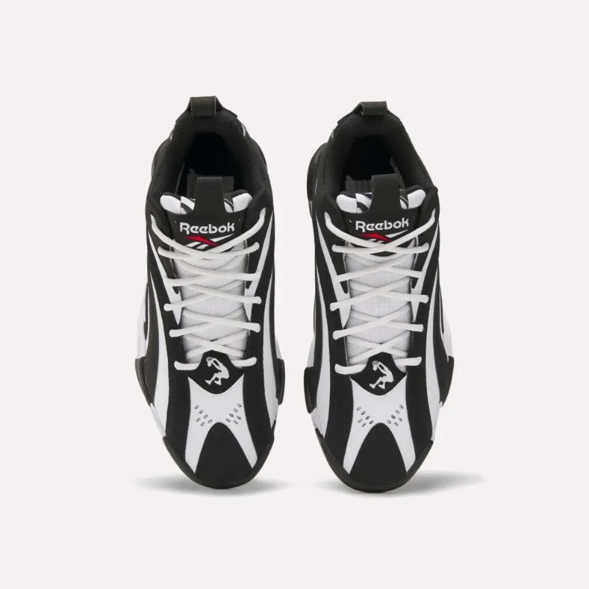 Reebok Shaqnosis Low White Black Vector Red