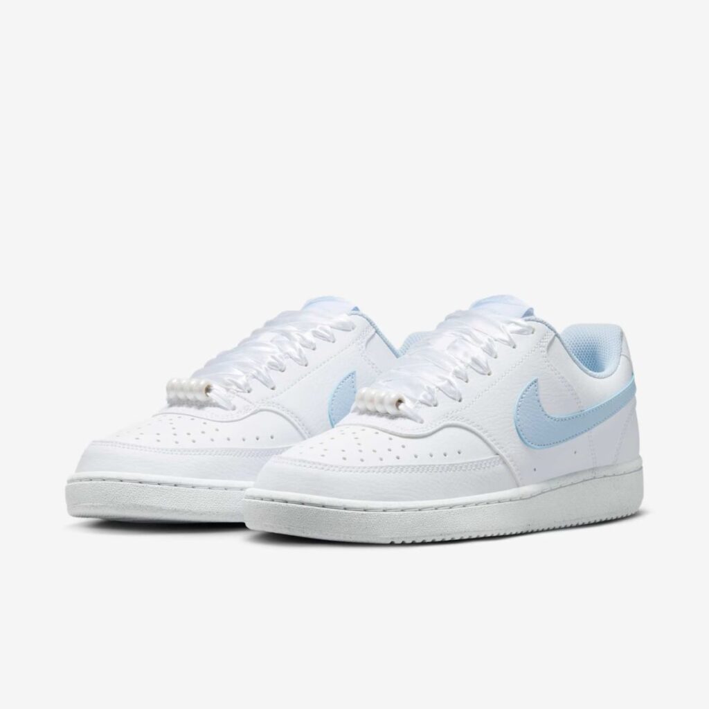 Tênis Nike Court Vision Low Feminino Branco/Azul