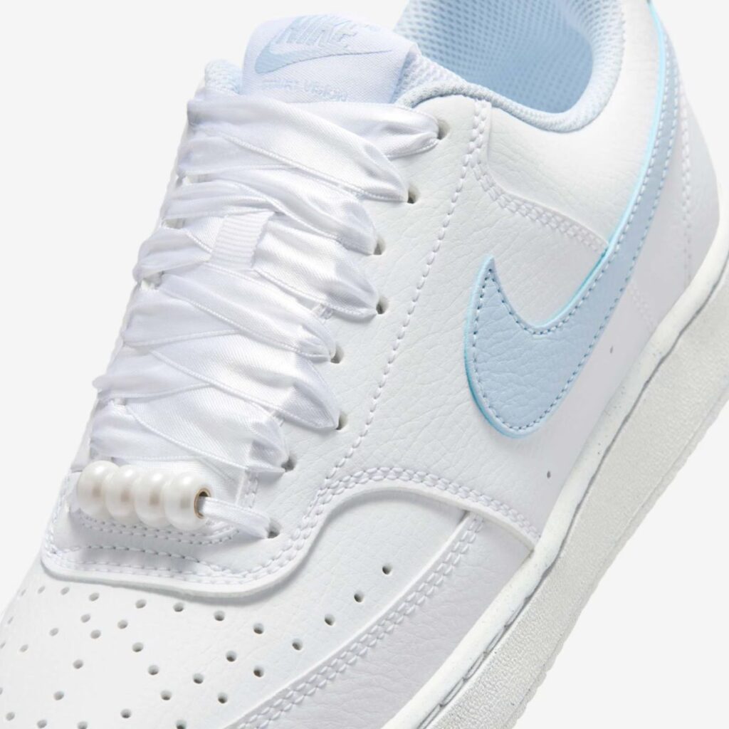 Tênis Nike Court Vision Low Feminino Branco/Azul