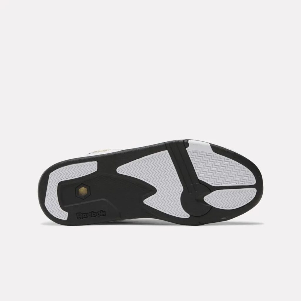 Tênis Reebok Pump Omni Zone II Retro White Black Gold