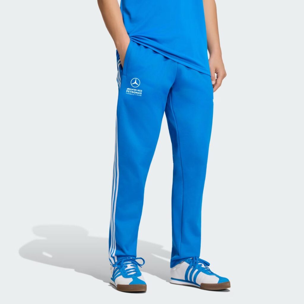 Calça Adidas Esportiva Blue Wonder Mercedes AMG Petronas F1 Team