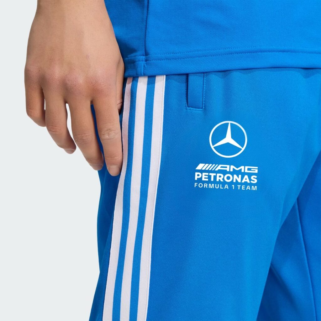 Calça Adidas Esportiva Blue Wonder Mercedes AMG Petronas F1 Team