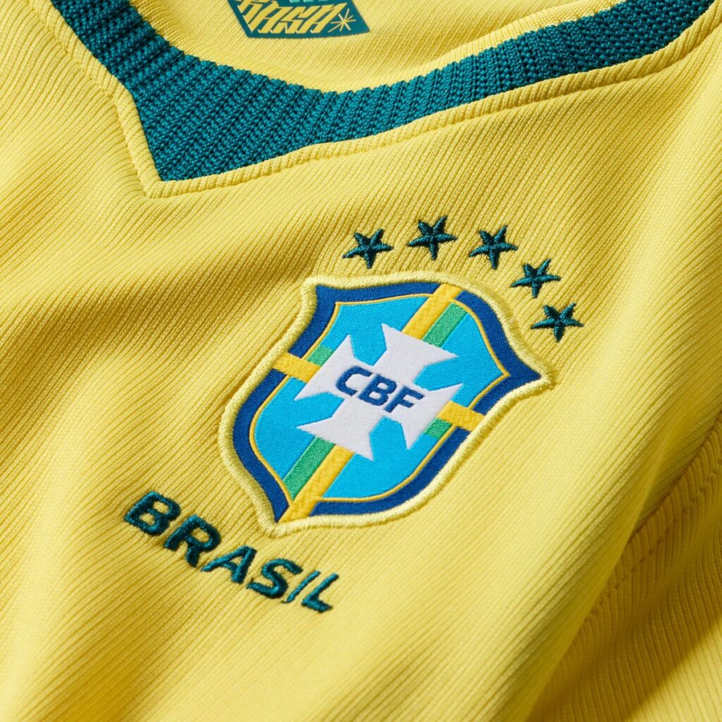 Camisa Brasil Nike I 2026/27 Torcedor Pro Kids
