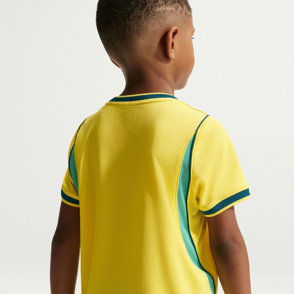 Camisa Brasil Nike I 2026/27 Torcedor Pro Kids
