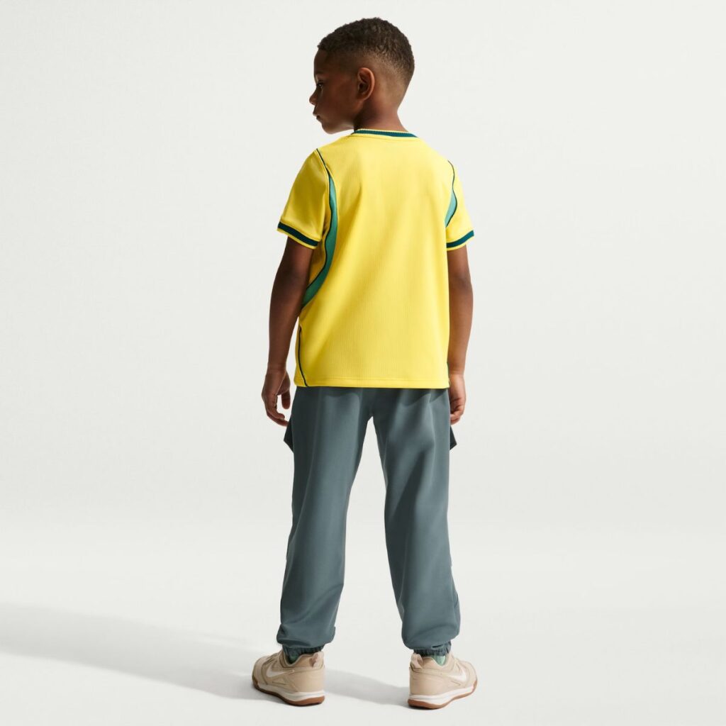 Camisa Brasil Nike I 2026/27 Torcedor Pro Kids