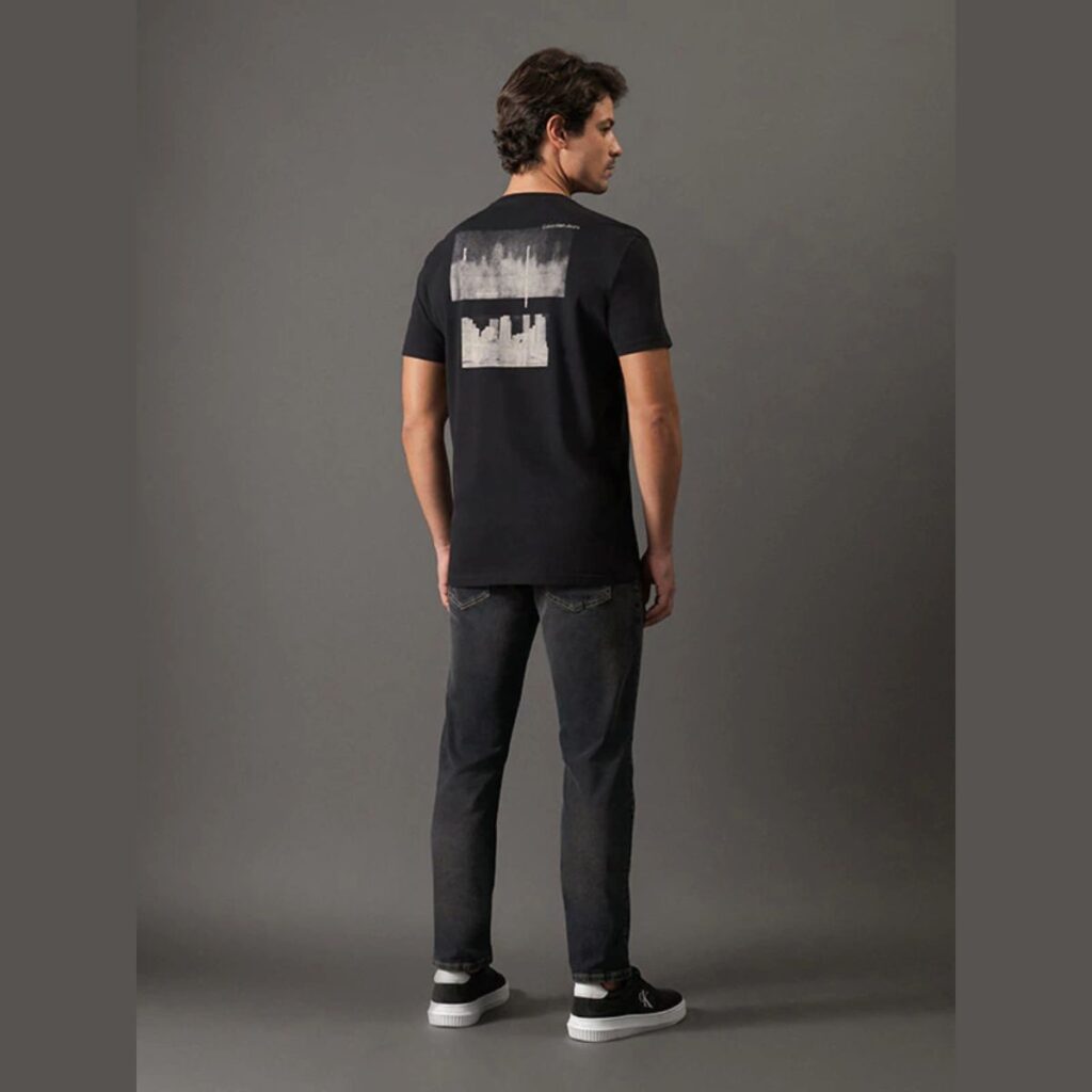 Camiseta Calvin Klein NYC Upside Down