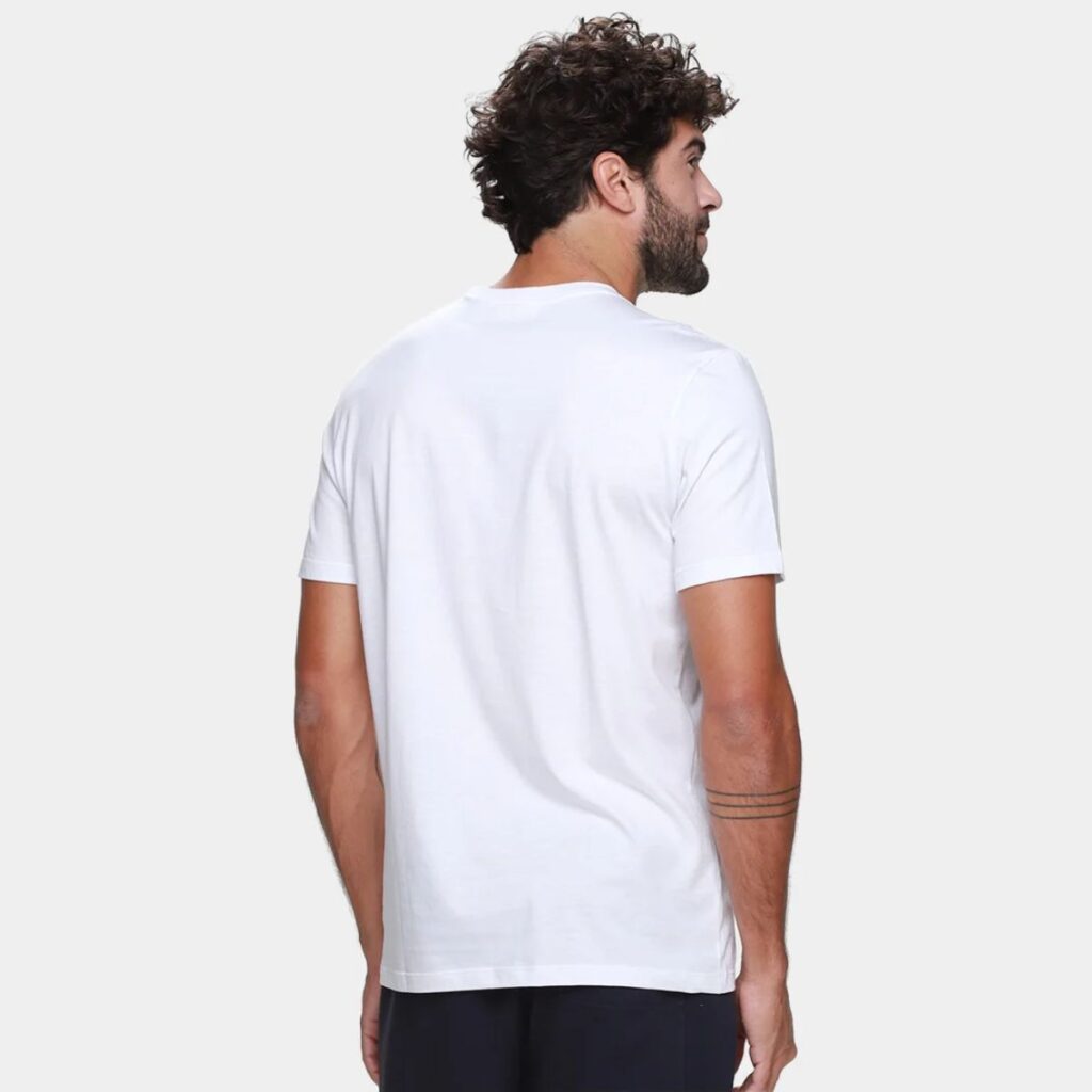 Camiseta Calvin Klein Patch Branco
