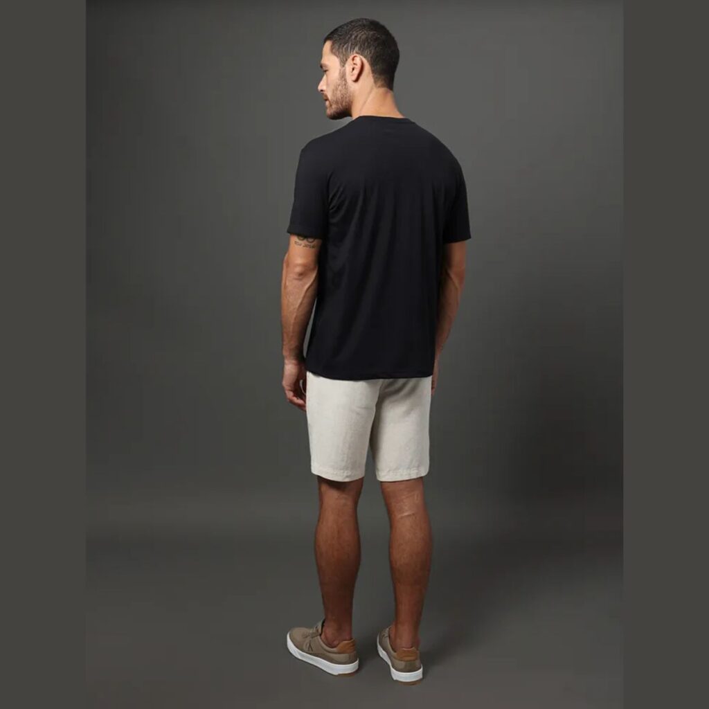Camiseta Calvin Klein Patch Preto