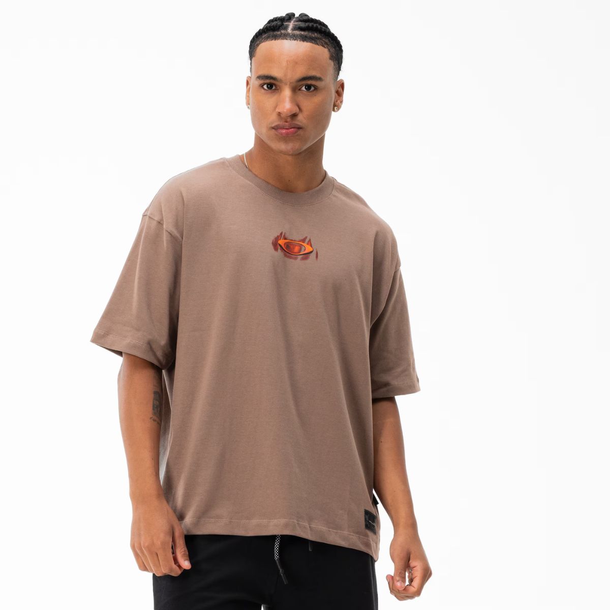 Camiseta Oakley Mad Science Logo Brown