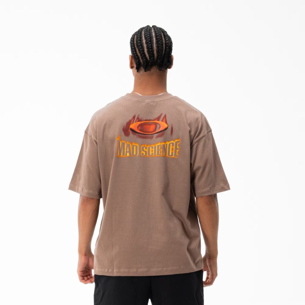 Camiseta Oakley Mad Science Logo Brown