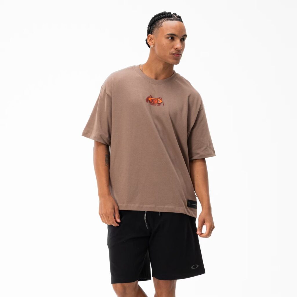 Camiseta Oakley Mad Science Logo Brown