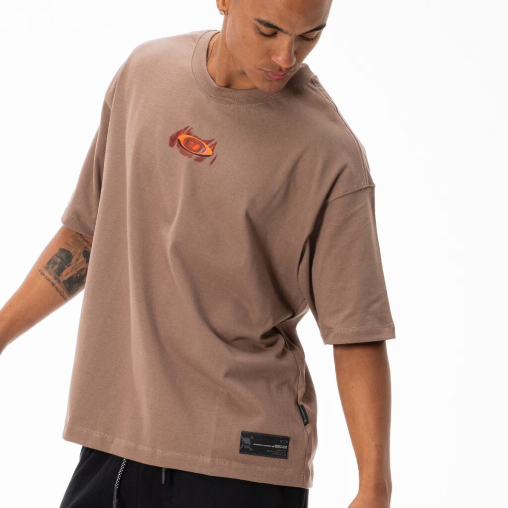 Camiseta Oakley Mad Science Logo Brown