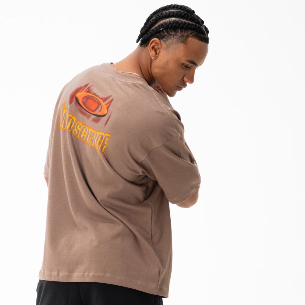 Camiseta Oakley Mad Science Logo Brown