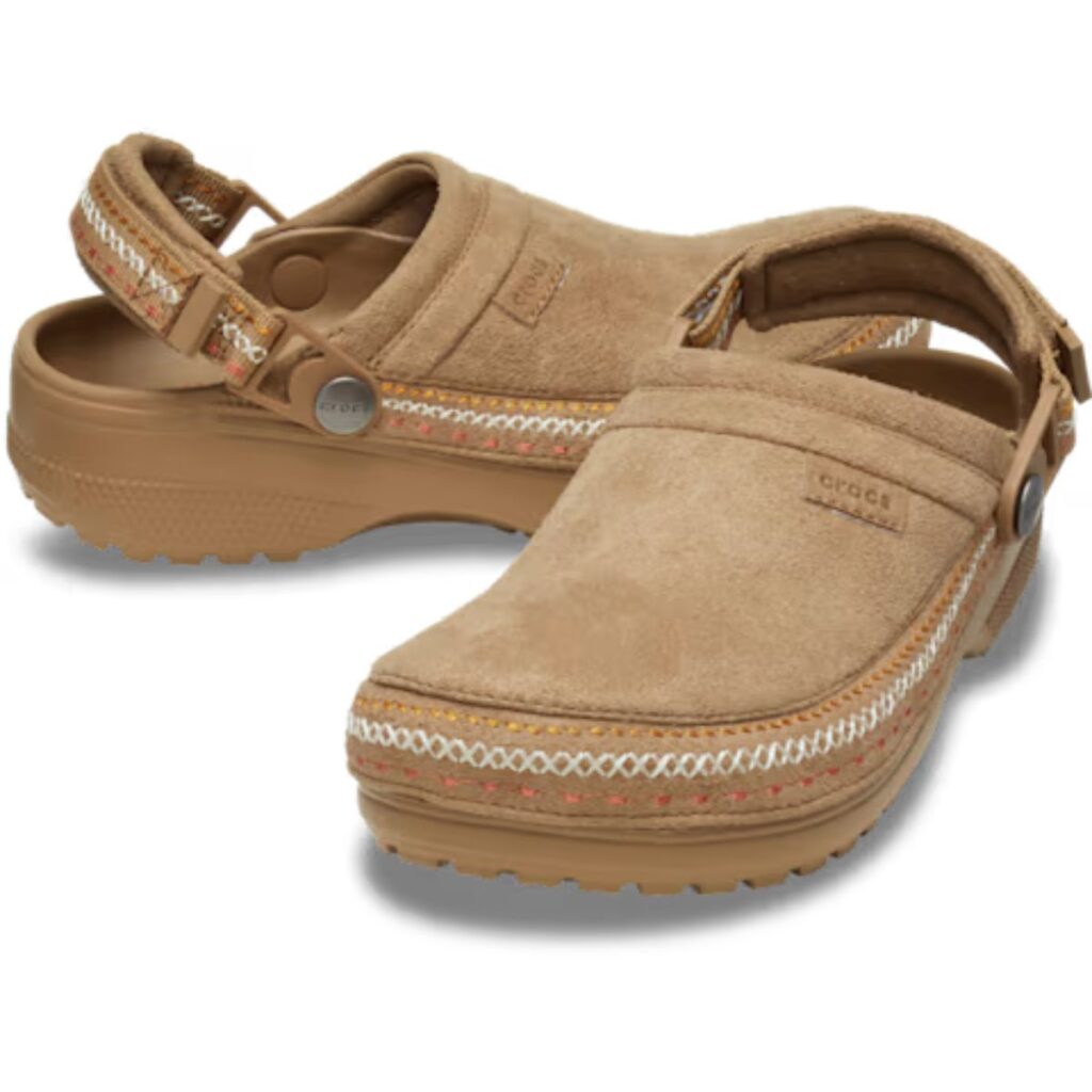 Crocs Crafted Vegan Suede Stitch