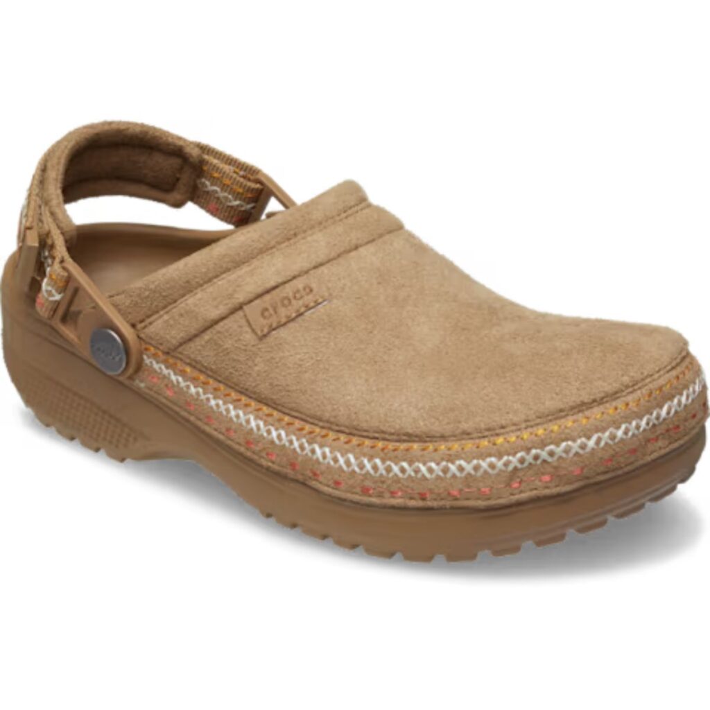 Crocs Crafted Vegan Suede Stitch