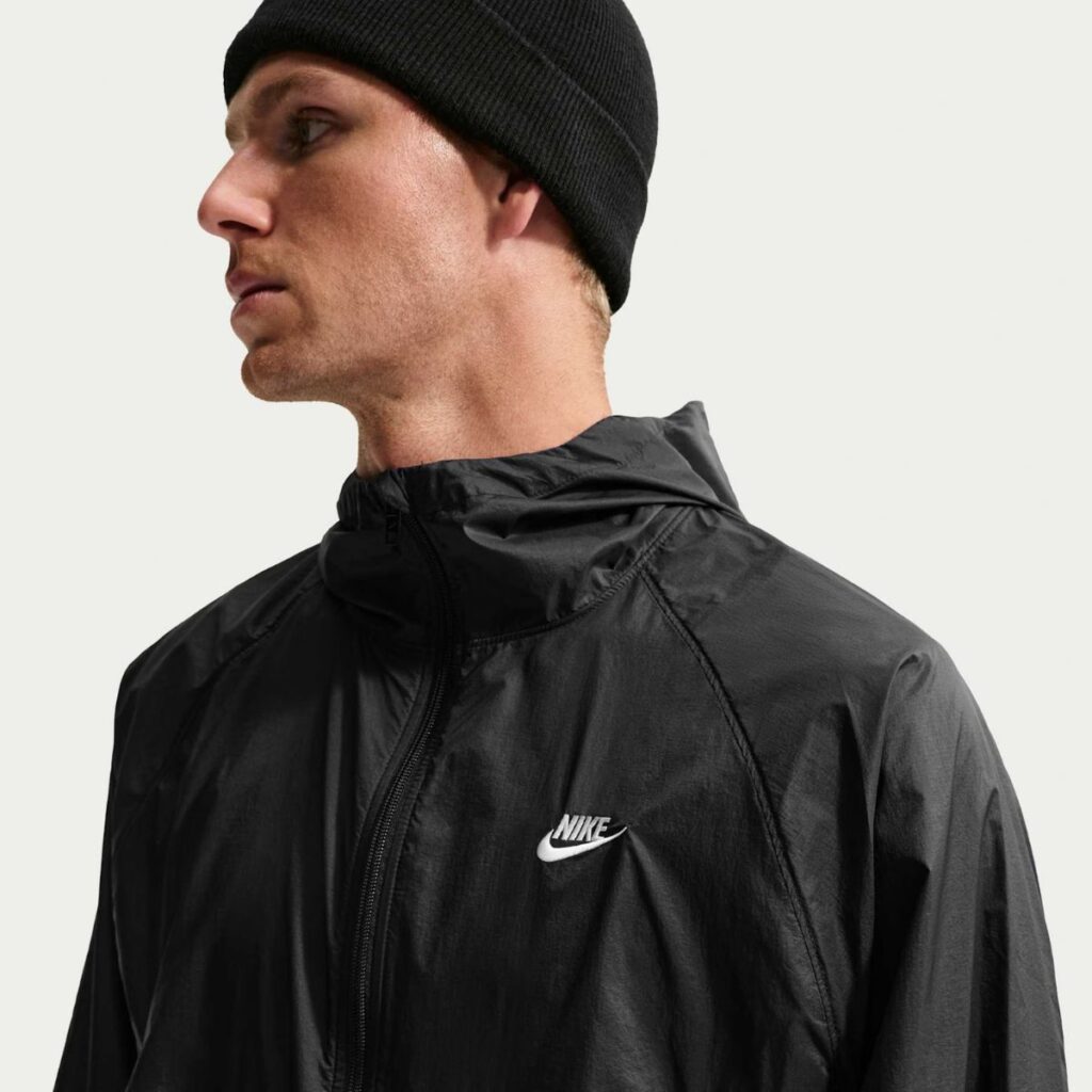Jaqueta Nike Windrunner Unlined UV Preto