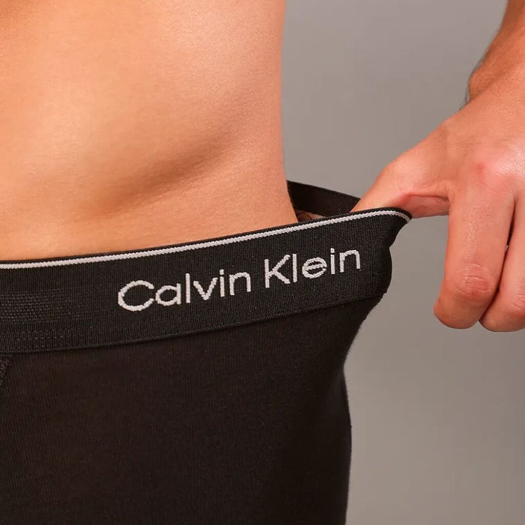 Kit 3 Cuecas Boxer Brief Cotton Calvin Klein Underwear Black