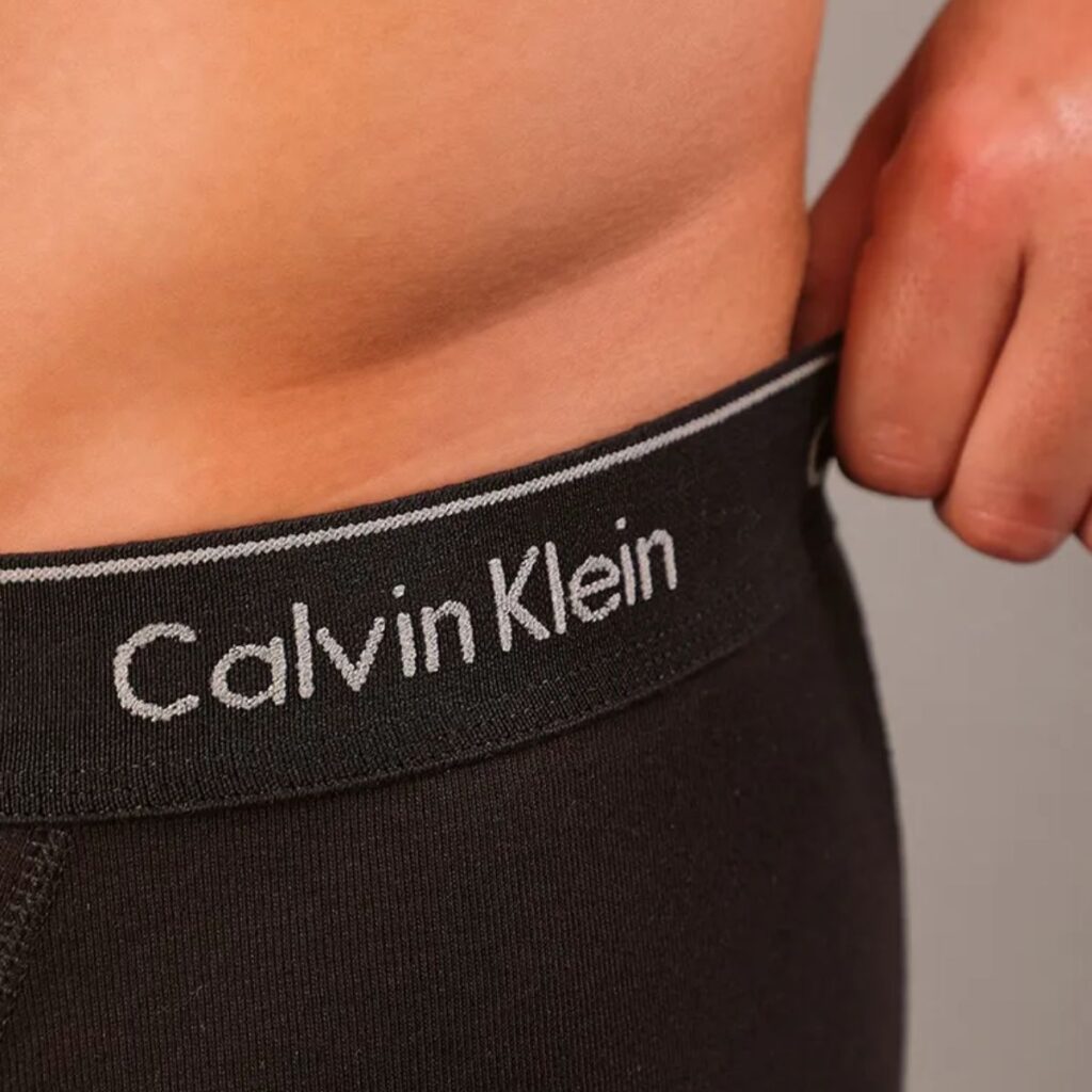 Kit 3 Cuecas Calvin Klein Trunk De Cotton Rib Black