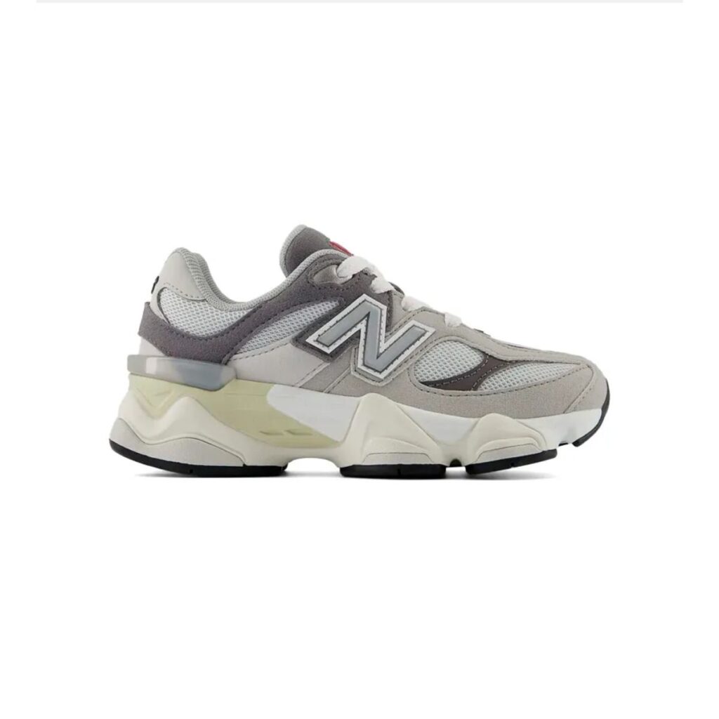Tênis New Balance 9060 Kids Rain Cloud Grey