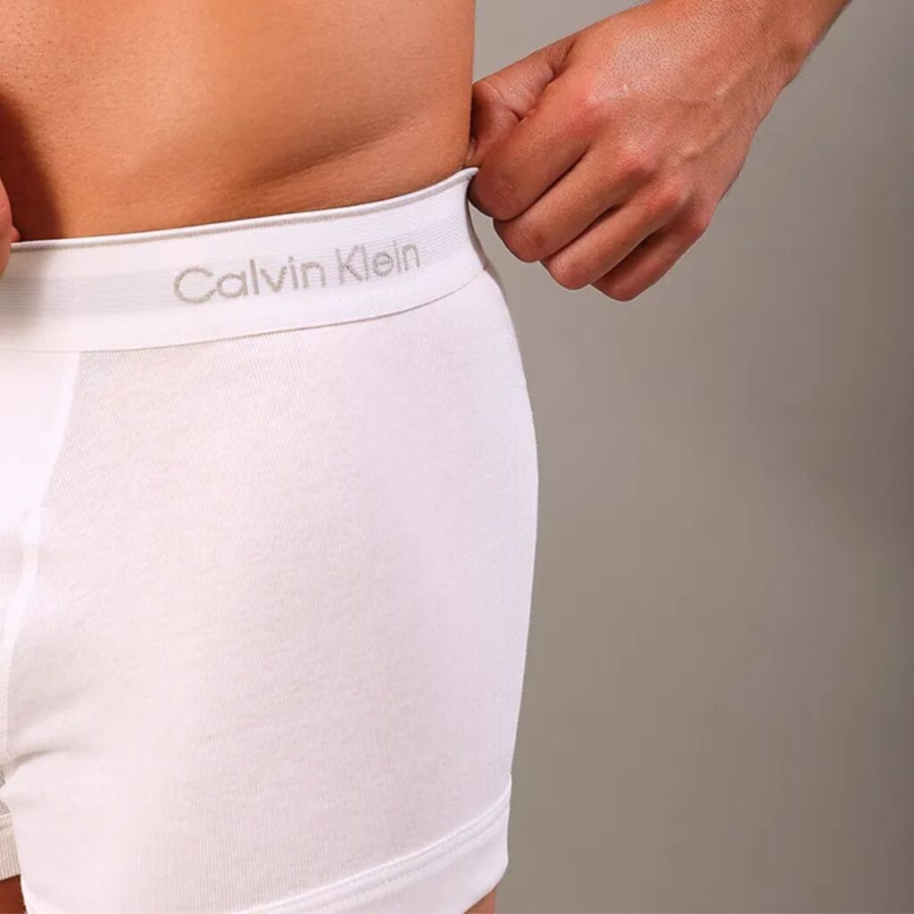 Kit 3 Cuecas Calvin Klein Brief De Cotton White