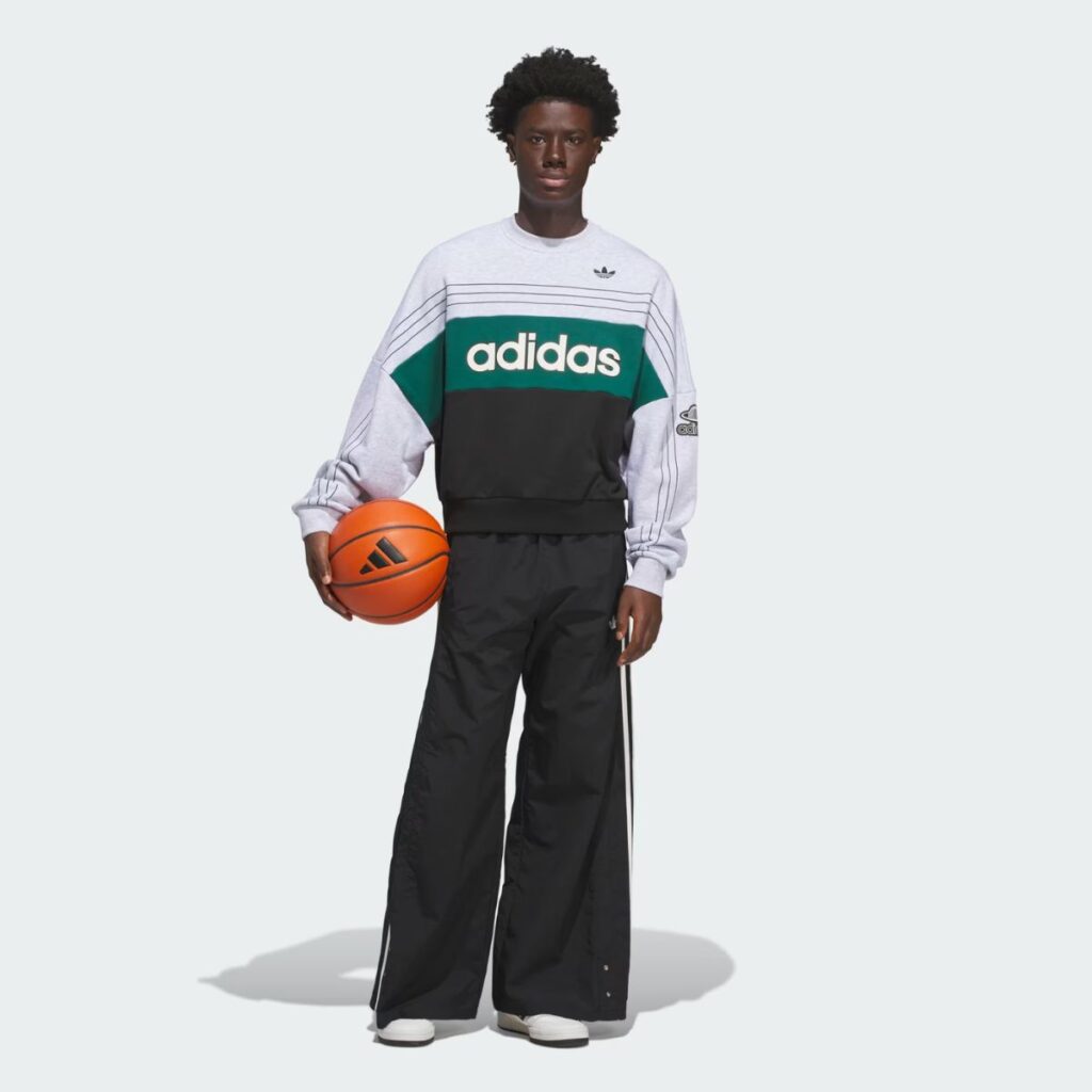 Moletom Adidas Gola Redonda Originals Varsity