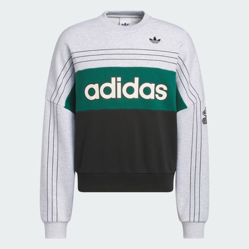 Moletom Adidas Gola Redonda Originals Varsity