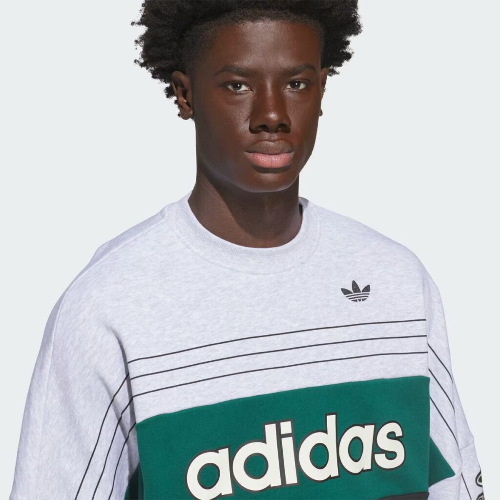 Moletom Adidas Gola Redonda Originals Varsity