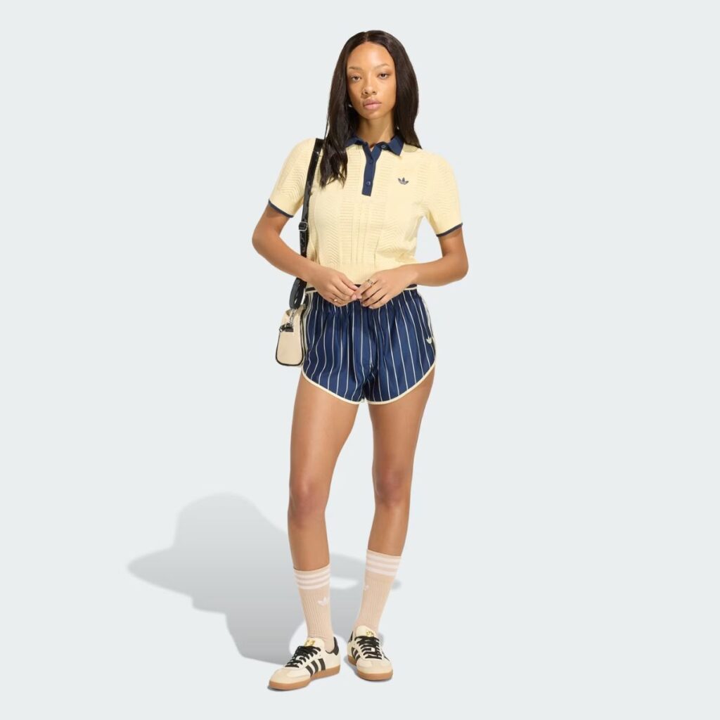 Shorts Adidas Pinstripe Firebird