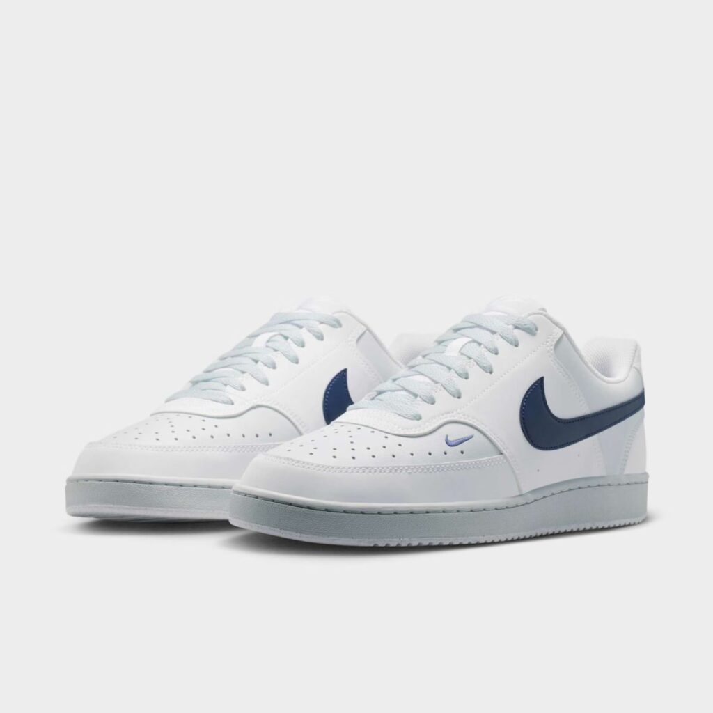 Tênis Nike Court Vision Low "White Grey Blue"