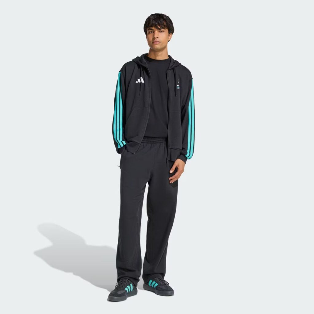 Blusa Adidas Capuz Ziper Mercedes-AMG Petronas F1 Team DNA