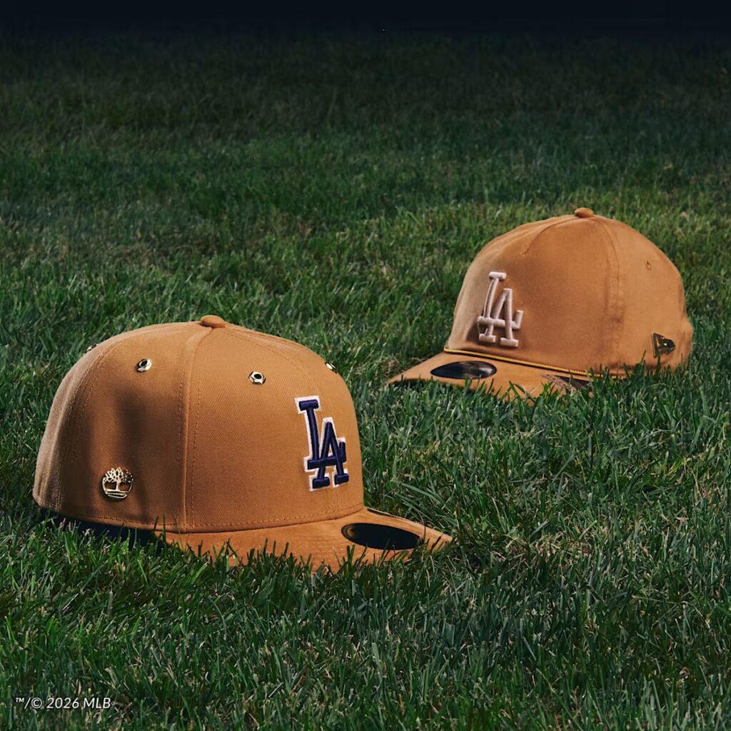 Boné New Era® x Timberland® Dodgers Fitted Baseball Cap