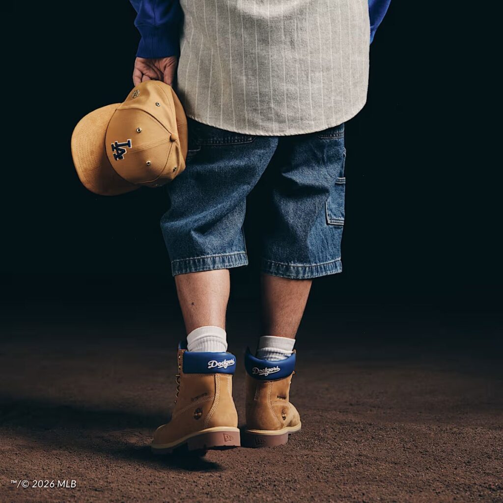 Boné New Era® x Timberland® Dodgers Fitted Baseball Cap