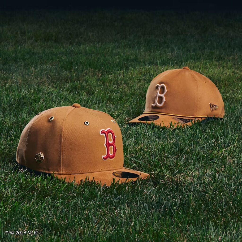 Boné New Era® x Timberland® Red Sox Fitted Baseball Cap