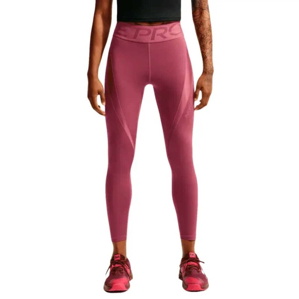 Calça Legging Nike Pro-Sculpt Bordô