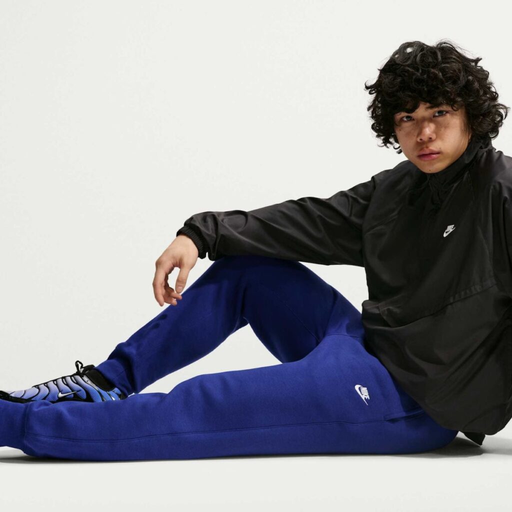 Calça Nike Futura Jogger Masculina Azul
