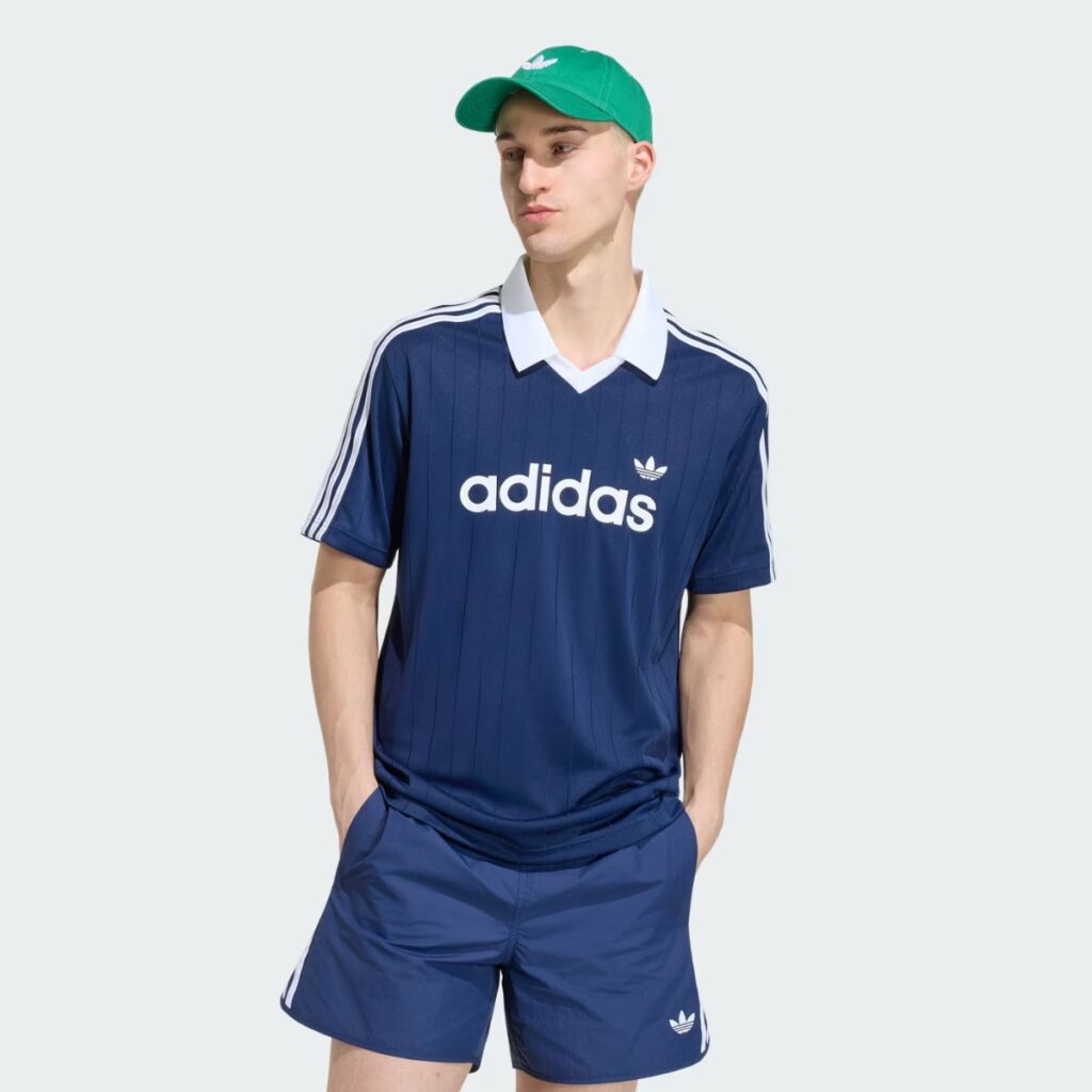 Camisa Adidas Drop Needle Azul