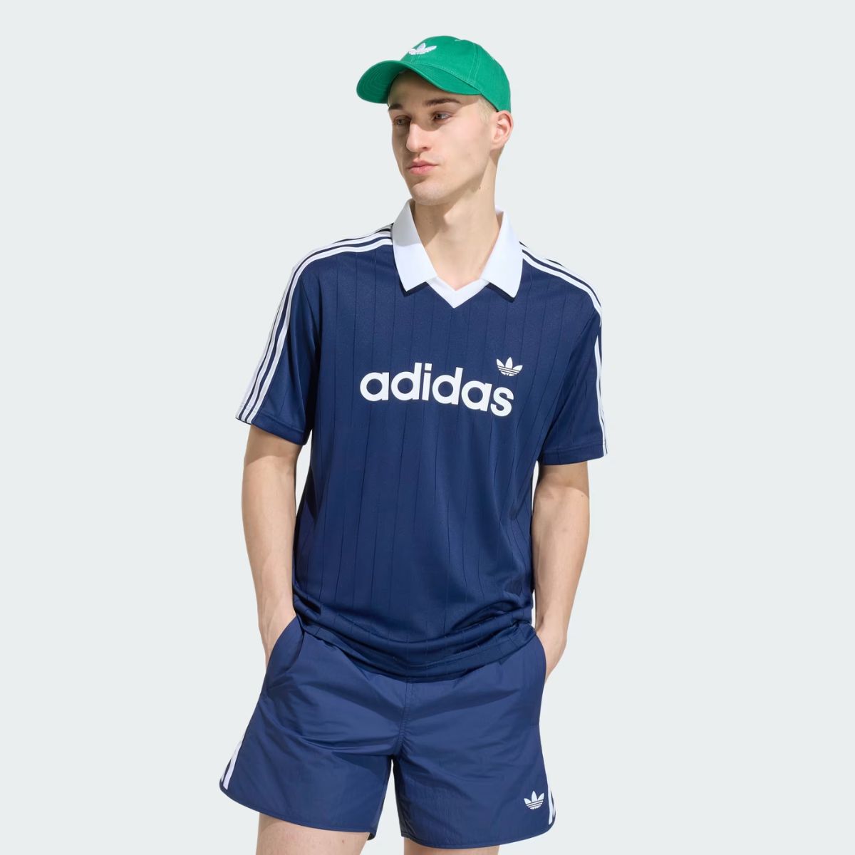 Camisa Adidas Drop Needle Azul