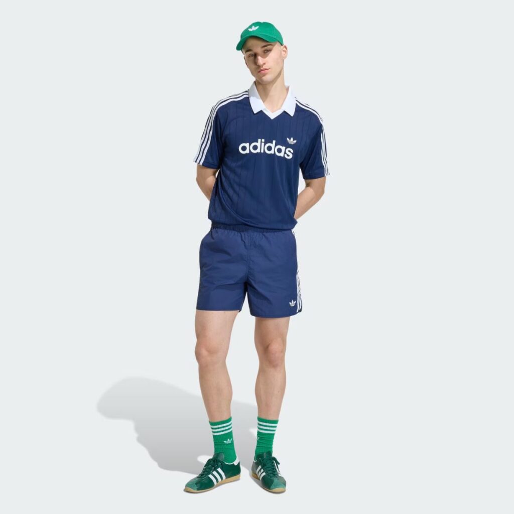 Camisa Adidas Drop Needle Azul