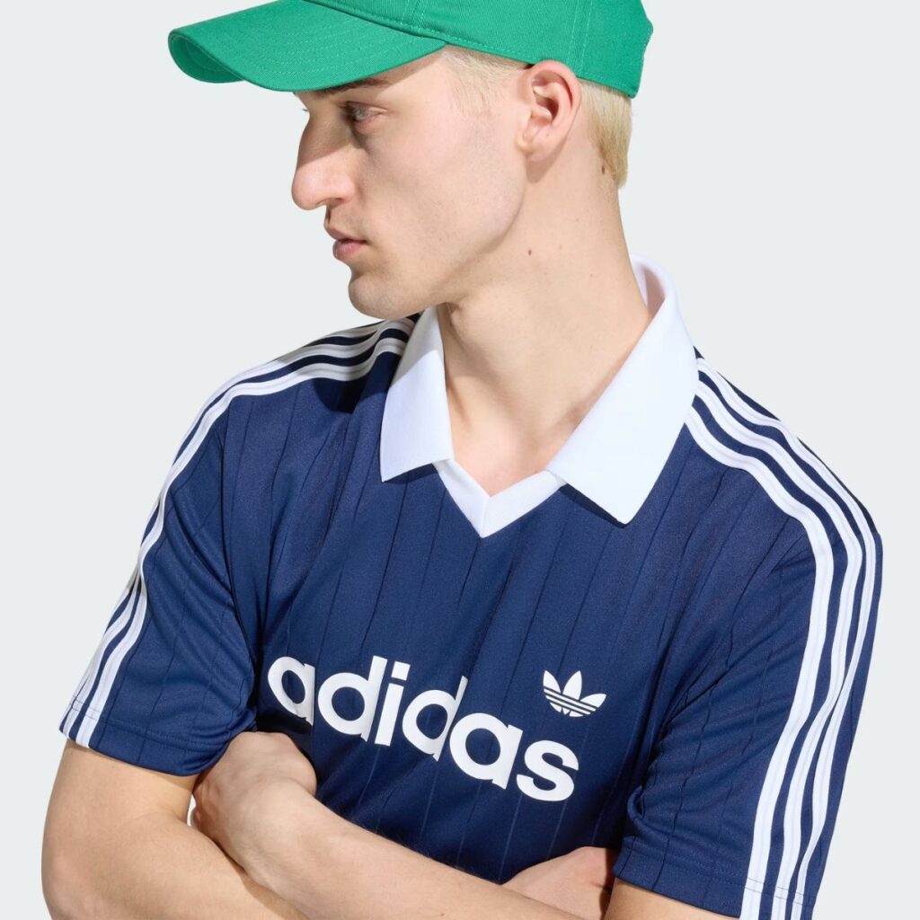 Camisa Adidas Drop Needle Azul