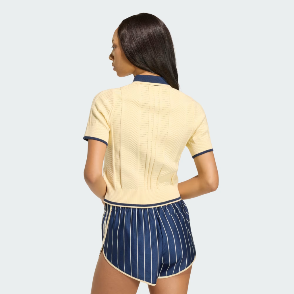 Camisa Polo Adidas De Malha Trançada Cali