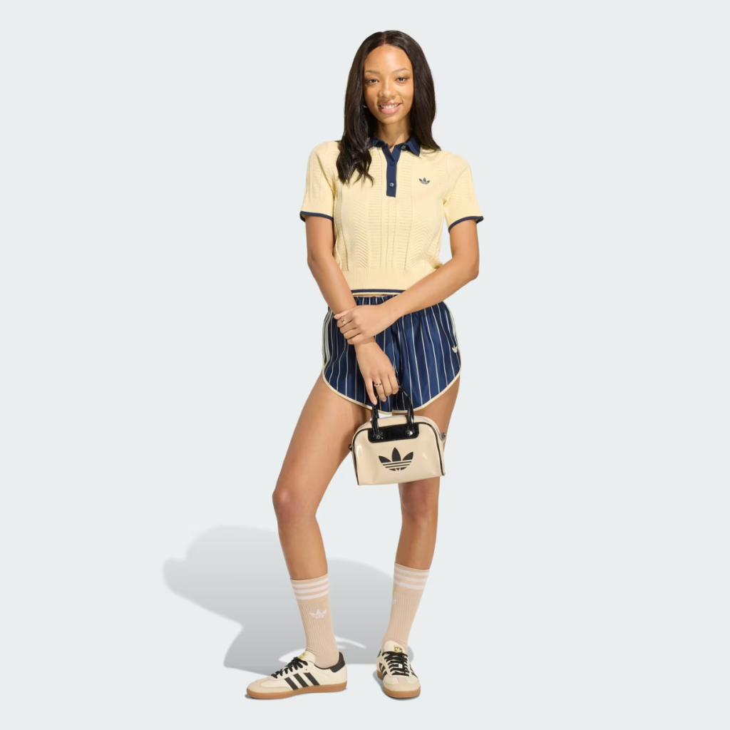 Camisa Polo Adidas De Malha Trançada Cali
