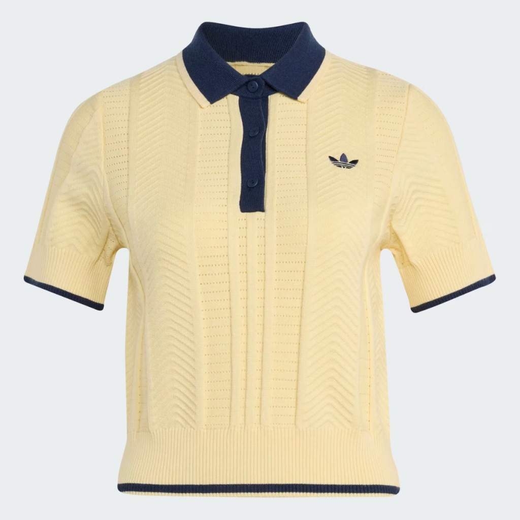 Camisa Polo Adidas De Malha Trançada Cali