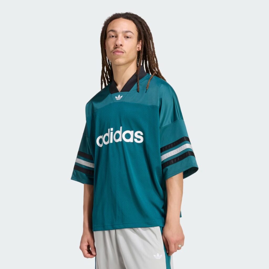 Camiseta Adidas Futebol Adicolor Oversized