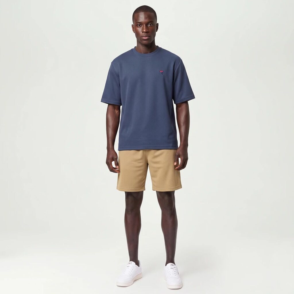 Camiseta Fila Over Knit Azul