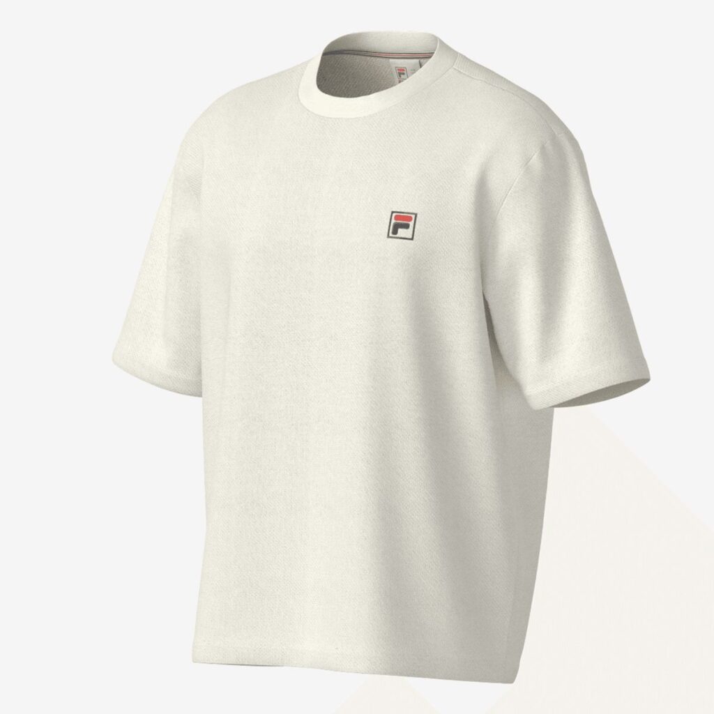 Camiseta Fila Over Knit Branca