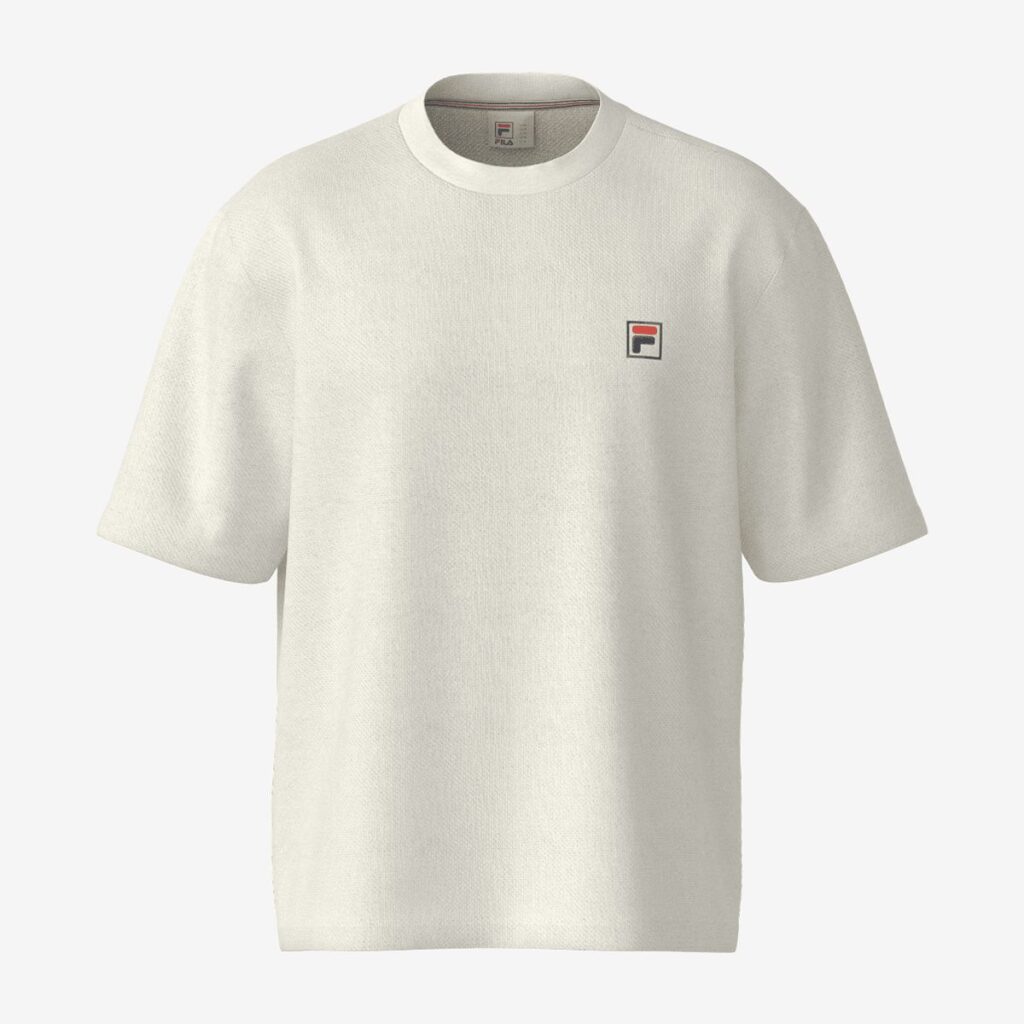 Camiseta Fila Over Knit Branca
