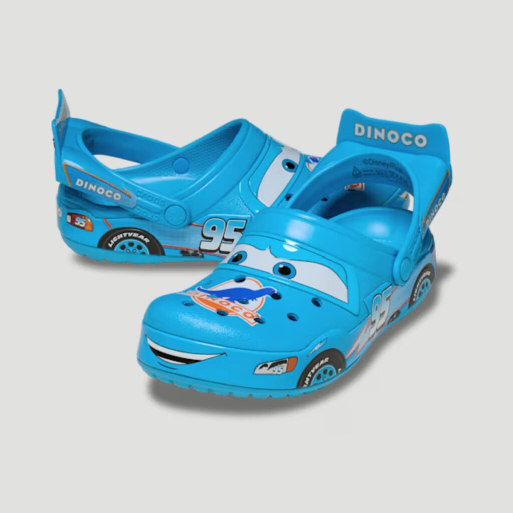 Cars x Crocs Crocband Lightning McQueen Dinoco Blue
