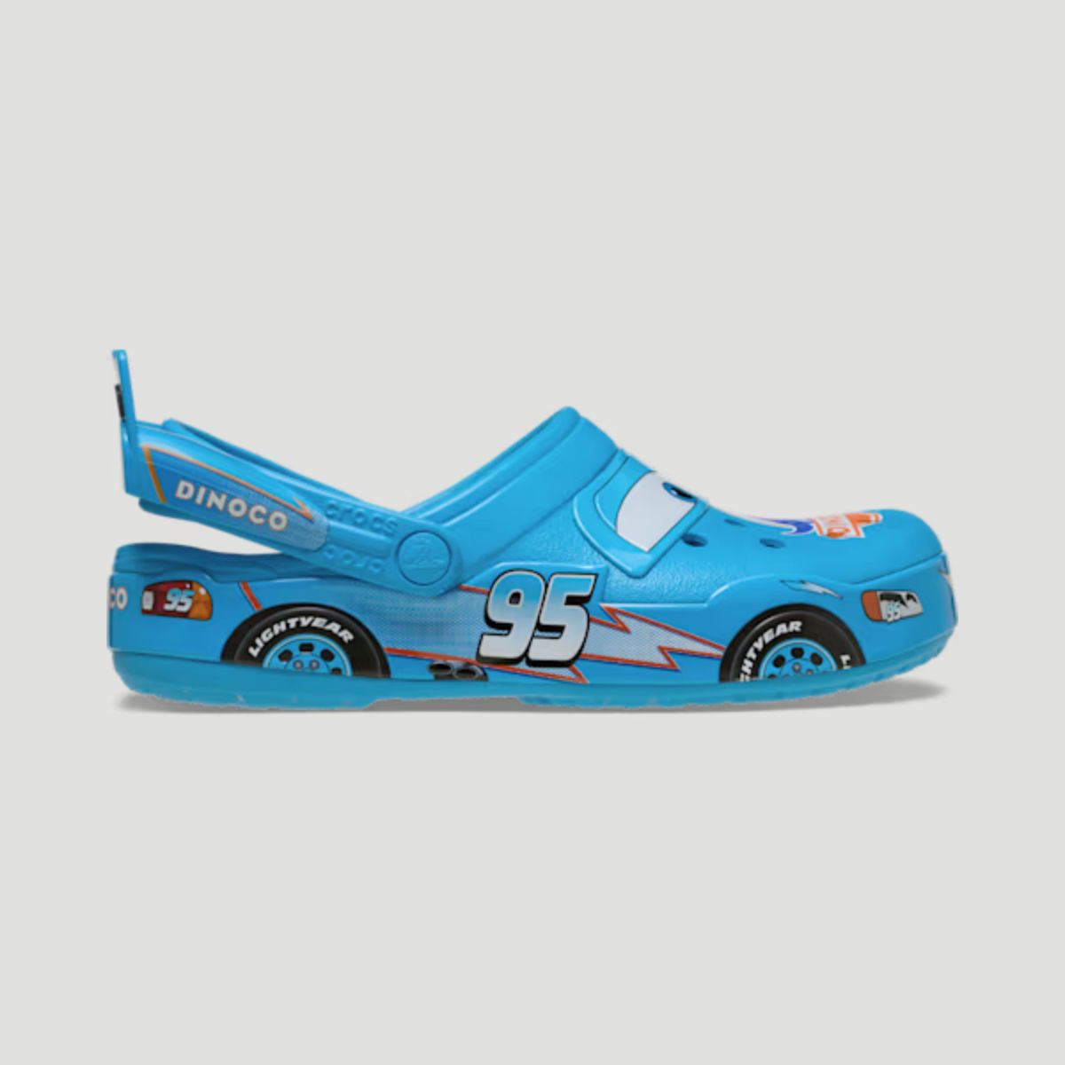 Cars X Crocs Crocband Lightning Mcqueen Dinoco Blue