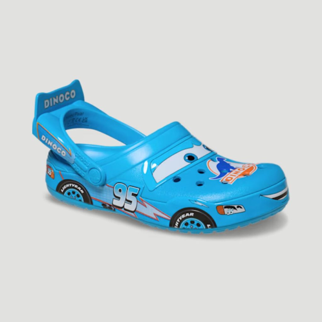 Cars x Crocs Crocband Lightning McQueen Dinoco Blue