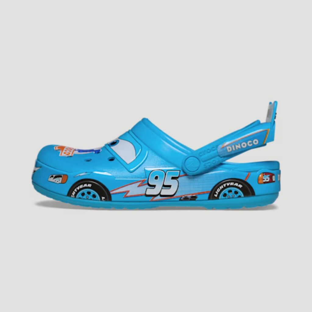 Cars x Crocs Crocband Lightning McQueen Dinoco Blue